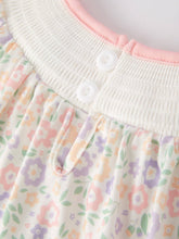Load image into Gallery viewer, Easter Cross Smocking Embroidery Colorful Dress