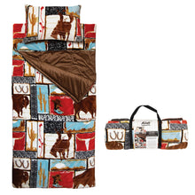 Load image into Gallery viewer, Vintage Western Slumber Bag