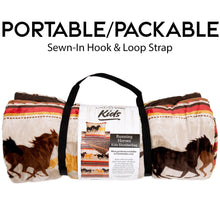 Load image into Gallery viewer, Running Horses Slumber Bag