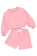 Load image into Gallery viewer, TKSS-22-3001T Toddler's 2 pc Short Jog Set
