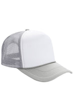Load image into Gallery viewer, Multitone Five Panel Foam Trucker Hat