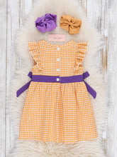 Load image into Gallery viewer, Louisiana Smocked Gingham Dress