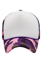 Load image into Gallery viewer, Camouflage Five Panel Foam Trucker Hat