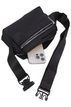 Load image into Gallery viewer, Minimal Matte Solid Belt Bum Fanny Pack