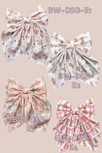 Load image into Gallery viewer, Easter printed coquette hairbows with alligator clip.(4PCS/$10.00) BW-2025-1