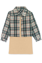 Load image into Gallery viewer, Khaki/Plaid Dress