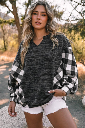 Charcoal/Blk/Wht Top