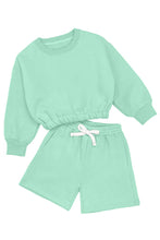 Load image into Gallery viewer, TKSS-22-3001T Toddler's 2 pc Short Jog Set