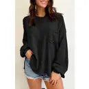 Women's Pocket Waffle Top