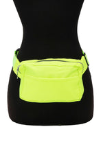 Load image into Gallery viewer, Matte Neon Color Belt Bum Fanny Pack