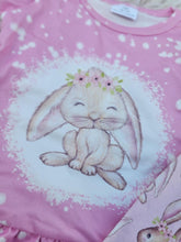 Load image into Gallery viewer, Pink Bleached Bunny w/ Cottontail Bells