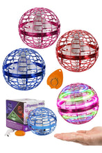 Load image into Gallery viewer, Magic Led Light Flying Ufo Mini Drone Spinner Toy