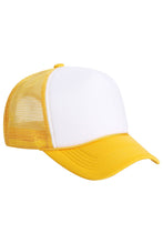 Load image into Gallery viewer, Multitone Five Panel Foam Trucker Hat