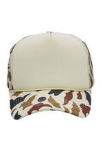 Load image into Gallery viewer, Camouflage Five Panel Foam Trucker Hat