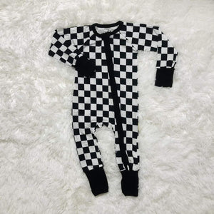 Black/White Checkered Sleeper