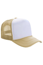 Load image into Gallery viewer, Multitone Five Panel Foam Trucker Hat