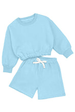 Load image into Gallery viewer, TKSS-22-3001T Toddler's 2 pc Short Jog Set