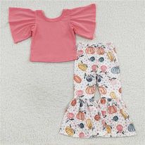 Coral Bell Sleeve Pumpkin Bell Set