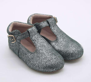 Shimmer T-Strap Shoes