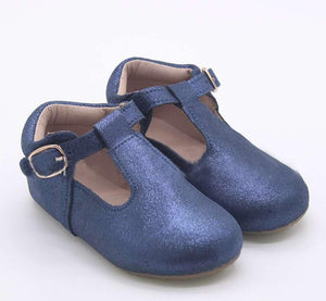 Shimmer T-Strap Shoes