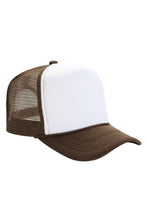 Load image into Gallery viewer, Multitone Five Panel Foam Trucker Hat