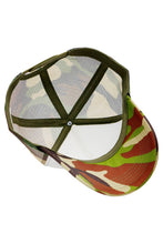 Load image into Gallery viewer, Camouflage Five Panel Foam Trucker Hat