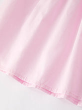 Load image into Gallery viewer, Smocking Easter Embroidered Ruffles Girls Pink Dress
