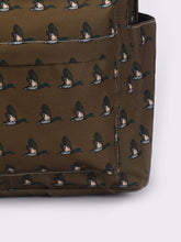 Load image into Gallery viewer, Brown Duck Printed Kids Backpack