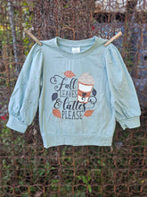 Load image into Gallery viewer, Fall Leaves and Lattes Shirt