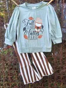 Fall Leaves and Lattes Shirt