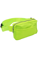 Load image into Gallery viewer, Matte Neon Color Belt Bum Fanny Pack