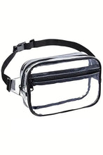 Load image into Gallery viewer, Round Clear Durable PVC Waist Bum Bag Fanny Pack