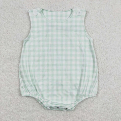 Green Gingham Bubble