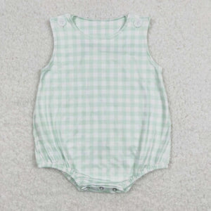 Green Gingham Bubble