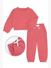 Load image into Gallery viewer, GKSS-22-3002B- Girl's 2 pc Pant Jog Set