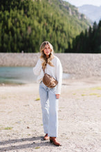 Load image into Gallery viewer, Margot Moon Belt Bag - Mocha RTS