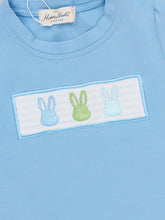 Load image into Gallery viewer, Bunny Lineup Gingham Smocked Outfit