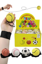Load image into Gallery viewer, Throw Back Sports Bouncy Rubber Return Ball