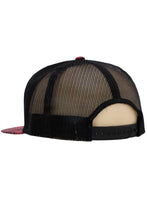 Load image into Gallery viewer, Camouflage Polyester Fabric 7 Panel Flat Bill Trucker Hat
