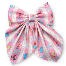 Load image into Gallery viewer, Dr.Seu** Character printed coquette hair bows. BW-2025-3