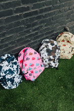 Load image into Gallery viewer, Brown Cowhide Backpack + FREE Matching Lunch Tote
