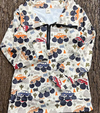 Load image into Gallery viewer, Desert truck printed pull over sweatshirt. BT0505-2-SOL