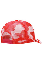Load image into Gallery viewer, Faux Pearl Chain Foam Mesh Trucker Hat