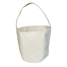 Load image into Gallery viewer, Gingham/Seersucker Bucket Bag