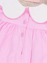 Load image into Gallery viewer, Blooming Bunny Embroidered 100% Cotton Dress