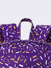 Load image into Gallery viewer, Purple Ice Cream Drip Kids Canvas Backpack