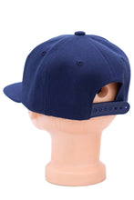 Load image into Gallery viewer, Kids Solid Twill Snap Back Flat Bill Cap