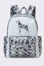 Load image into Gallery viewer, Hunting Dog Appliqué Kids Boys Backpack