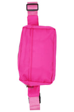 Load image into Gallery viewer, Minimal Matte Solid Belt Bum Fanny Pack