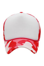 Load image into Gallery viewer, Camouflage Five Panel Foam Trucker Hat